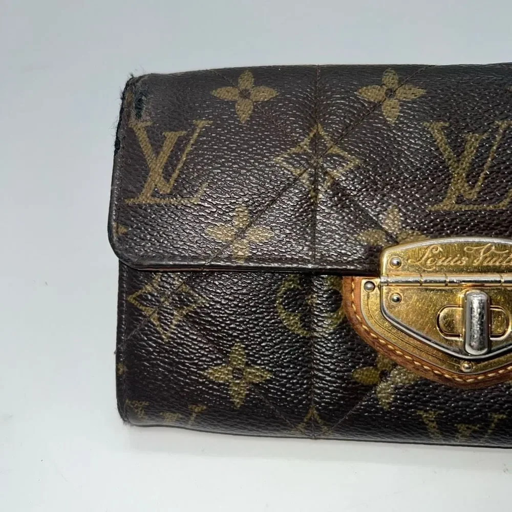 Louis Vuitton Monogram Etoile Portefeuille Sarah Long Wallet
